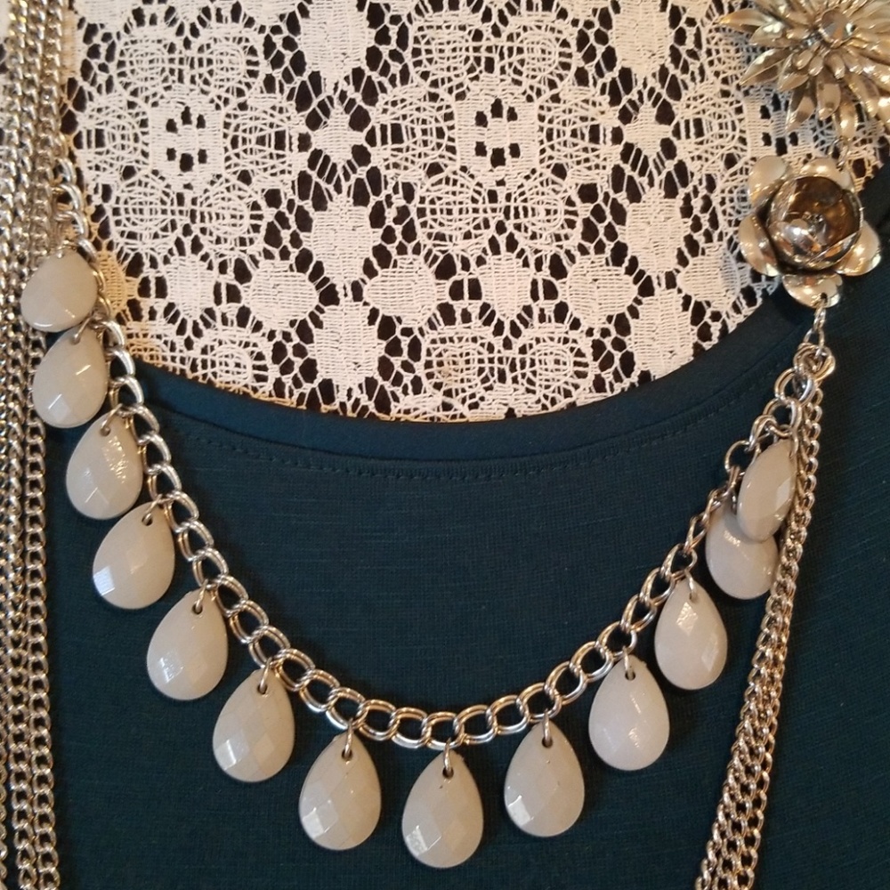 Express 4 Strand Statement Necklace - image 3